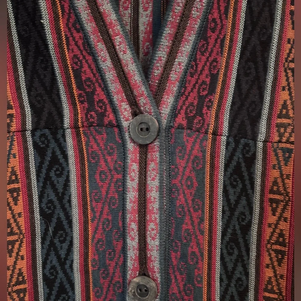 Peruvian Connection Long Cardigan - Picture 2 of 5